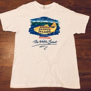 Honey Smoked Salmon T-Shirt YUM!